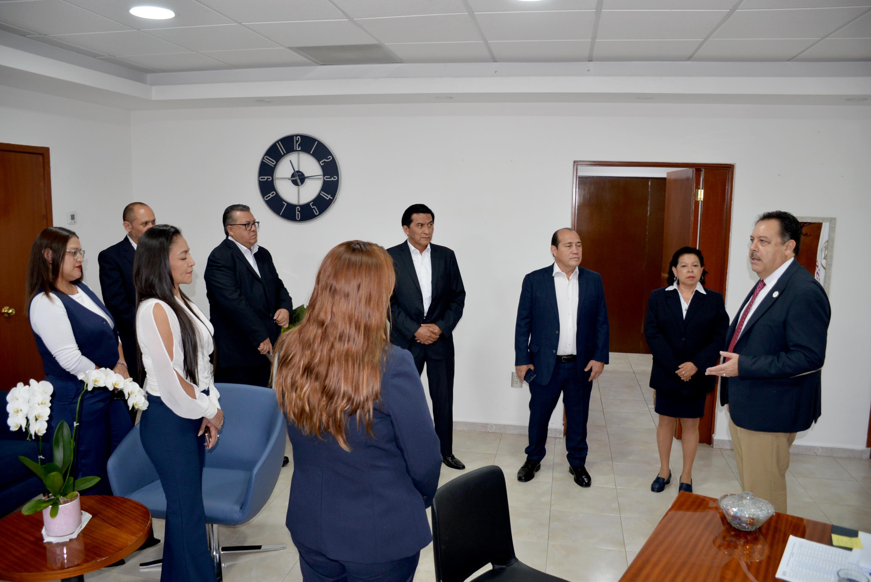 Reunión Con Integrantes De Relaciones Sindicales Nacionales e Internacionales 